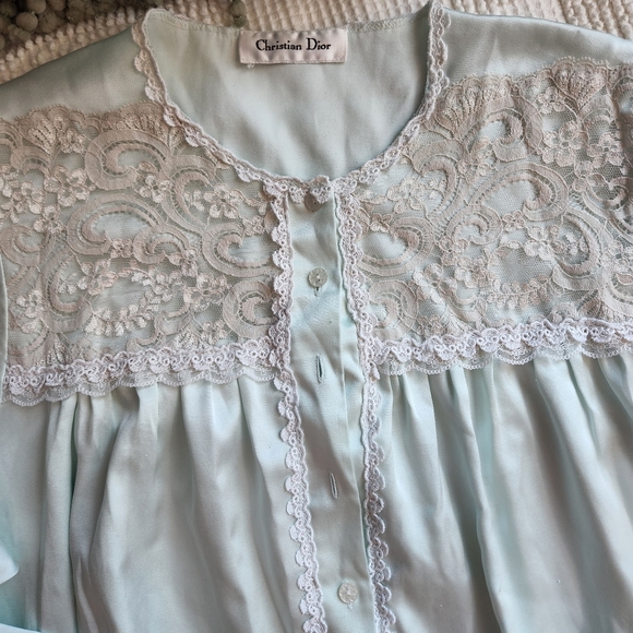 Vintage 80's Dior Nightgown - Picture 1 of 8